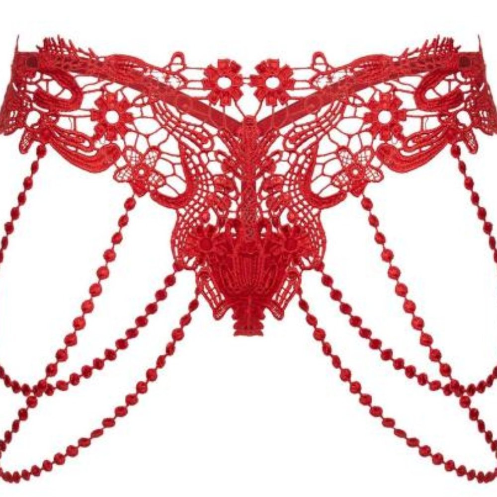 NEW Erotic Beaded Panty - Picture 5 of 8